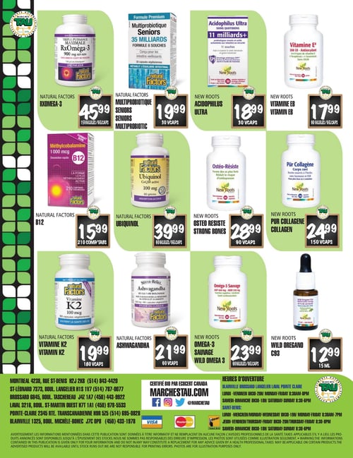 Circulaire TAU Marché d'alimentation Naturelle - Page 16