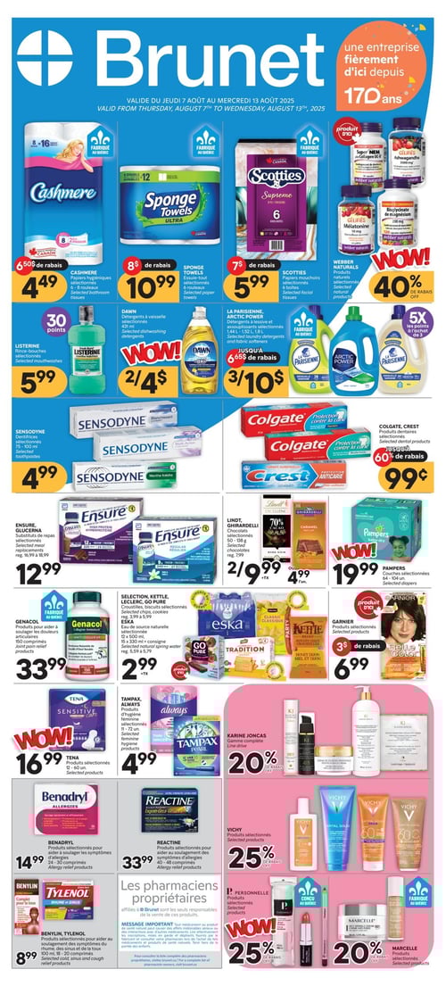 Circulaire Brunet - Pharmacie - Page 1