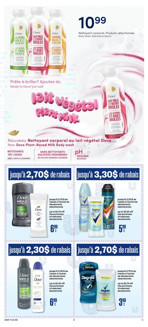 Circulaire Jean Coutu - Essentiels à bas prix - Page 2