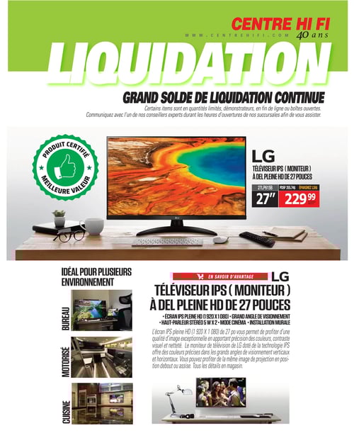 Circulaire Centre HI-FI - Page 74