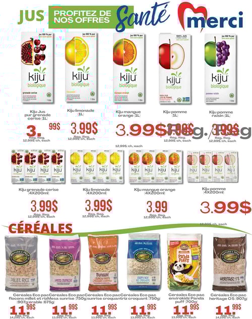 Circulaire Les Aliments Merci Épiceries Santé - Page 2