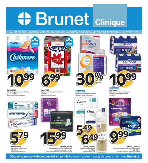Circulaire Brunet - Clinique - Page 1