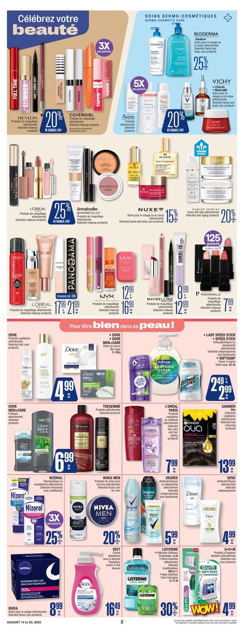 Circulaire Jean Coutu - Santé Beauté - Page 2