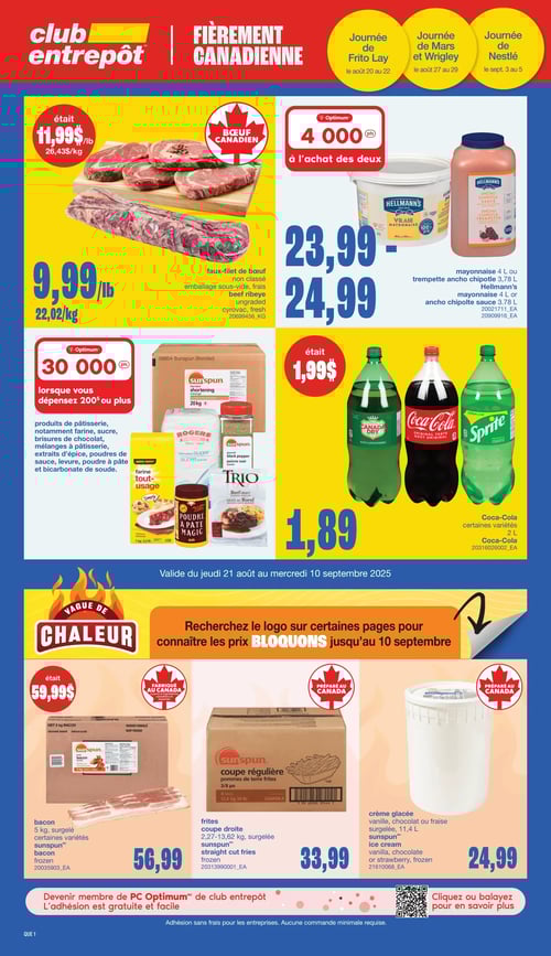 Circulaire Club Entrepôt - Page 1