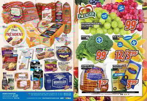Circulaire Fruiterie Potager Saint-Eustache / Blainville - Page 1