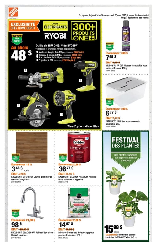 Circulaire Home Depot - Page 1