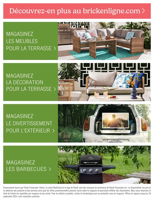Circulaire Brick - Furnitures Extérieurs - Page 16