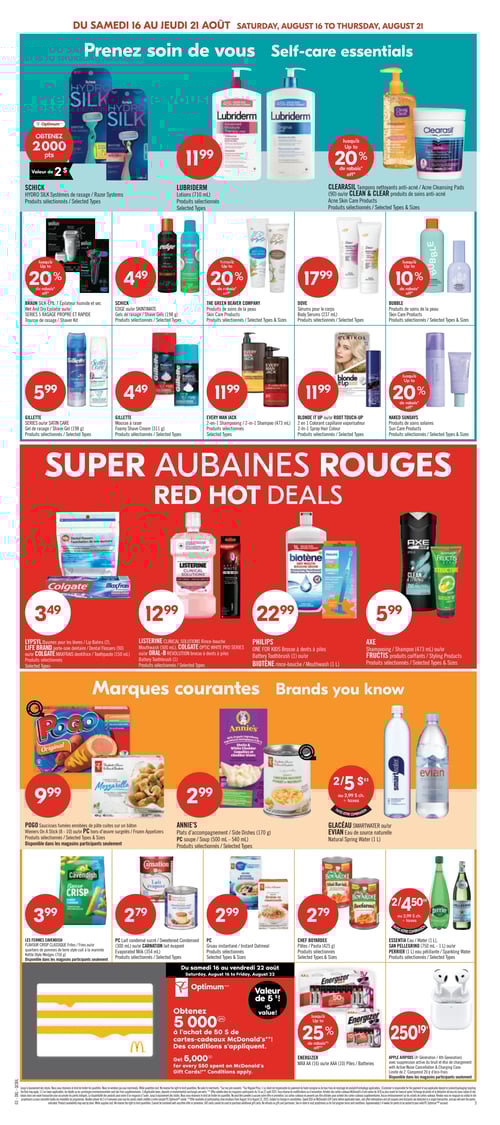 Circulaire Pharmaprix - Page 21