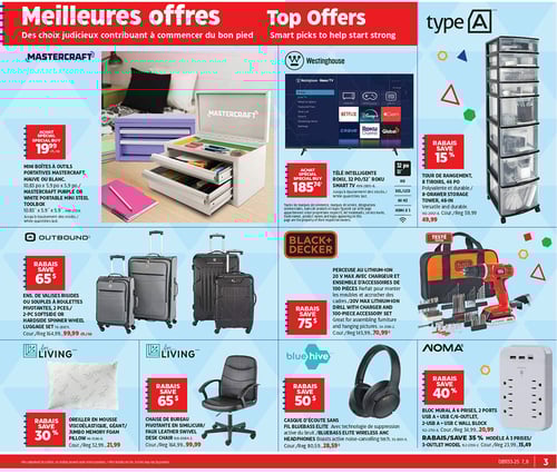 Circulaire Canadian Tire - Rentrée Scolaire - Page 3