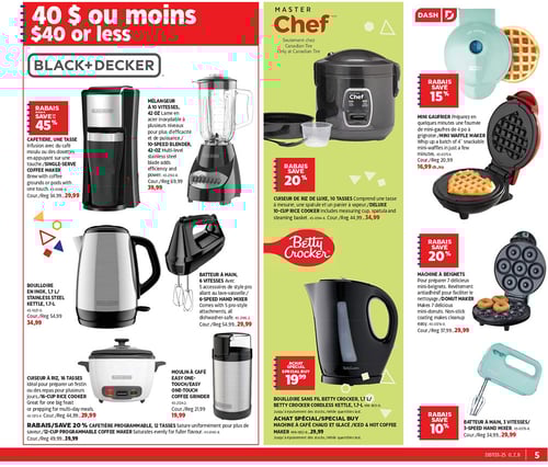 Circulaire Canadian Tire - Rentrée Scolaire - Page 5