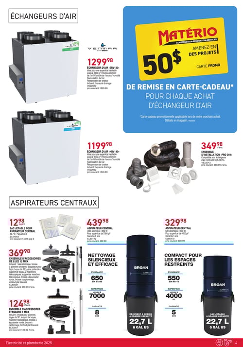 Circulaire Matério - Électricité/plomberie - Page 4