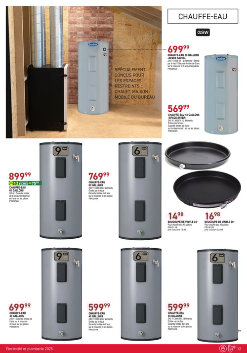Circulaire Matério - Électricité/plomberie - Page 12