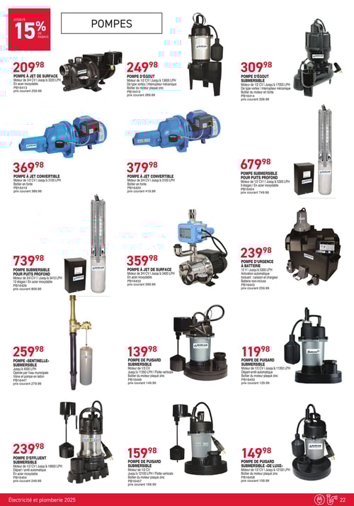 Circulaire Matério - Électricité/plomberie - Page 22