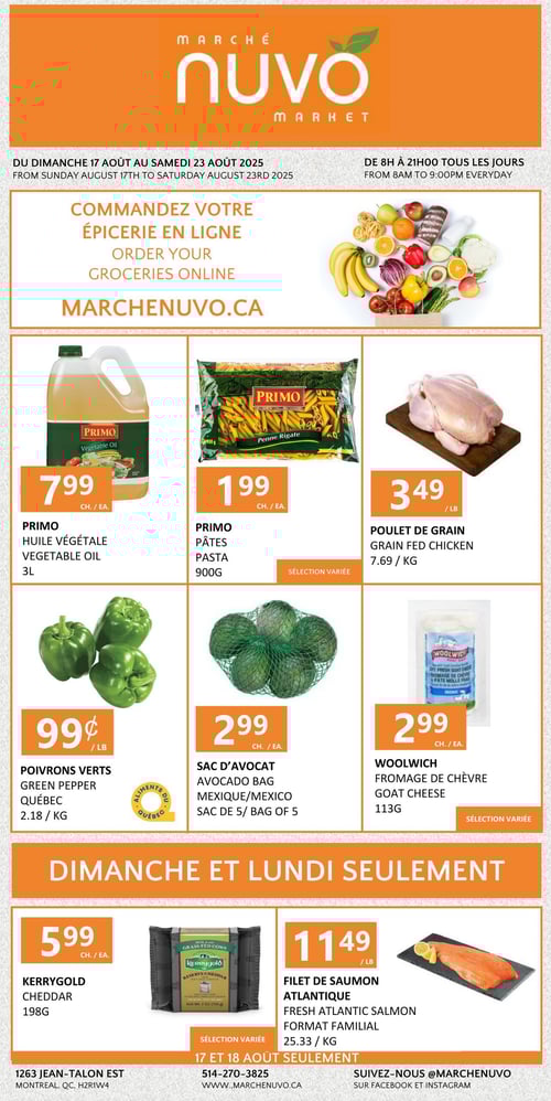Circulaire Marché Nuvo - Page 1