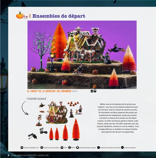 Circulaire Laferté - Catalogue Lemax Halloween 2025 - Page 2