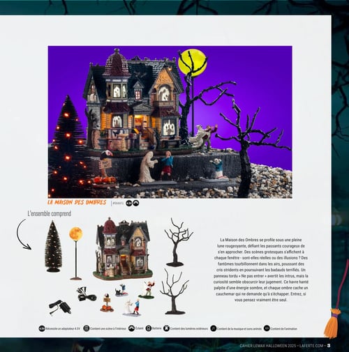 Circulaire Laferté - Catalogue Lemax Halloween 2025 - Page 3