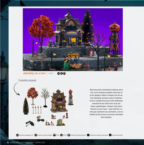 Circulaire Laferté - Catalogue Lemax Halloween 2025 - Page 4
