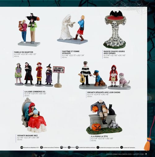 Circulaire Laferté - Catalogue Lemax Halloween 2025 - Page 7