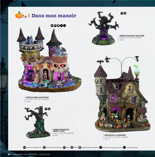 Circulaire Laferté - Catalogue Lemax Halloween 2025 - Page 20