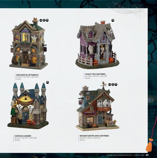 Circulaire Laferté - Catalogue Lemax Halloween 2025 - Page 27
