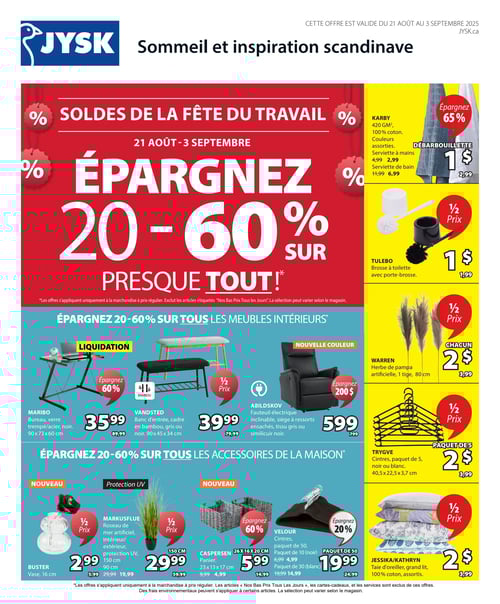 Circulaire Jysk - Page 1