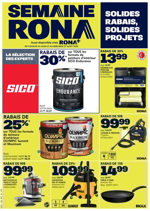 Circulaire Rona - Page 1