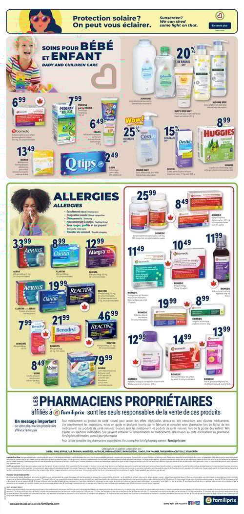 Circulaire Familiprix - Santé - Page 3