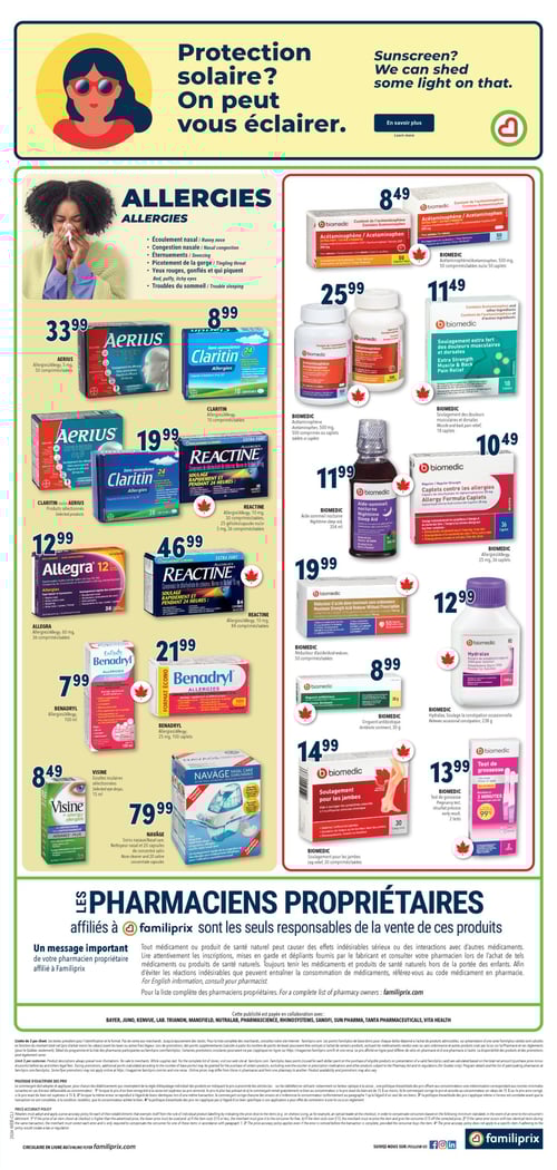 Circulaire Familiprix - Clinique - Page 3