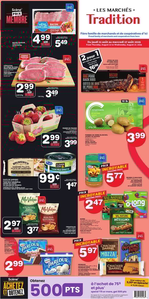 Circulaire Les Marchés Tradition - Page 1