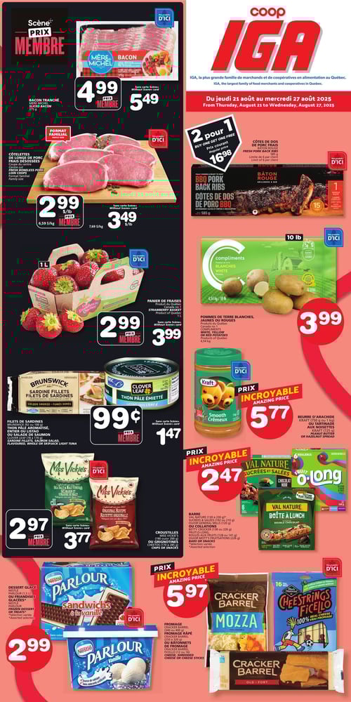 Circulaire IGA Coop - Iles-de-la-Madeleine - Page 1