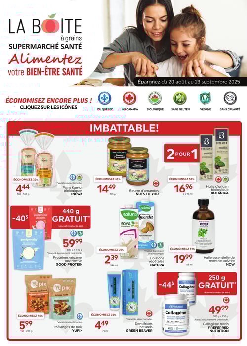 Circulaire La Boite à Grains - Page 1
