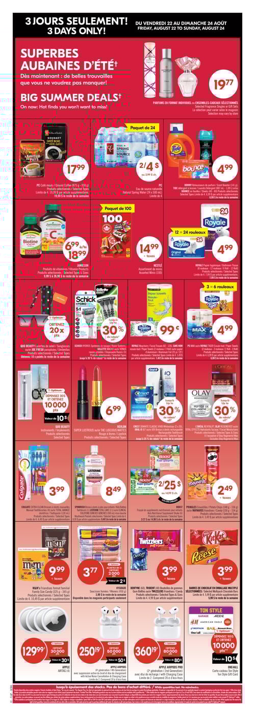 Circulaire Pharmaprix - Superbes Aubaines 3 Jours Seulement - Page 3
