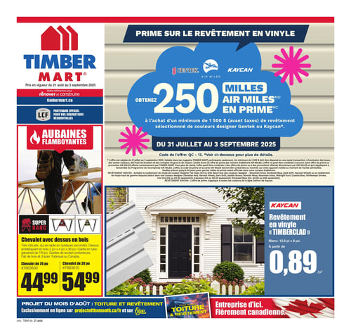 Circulaire Timber Mart - Page 1