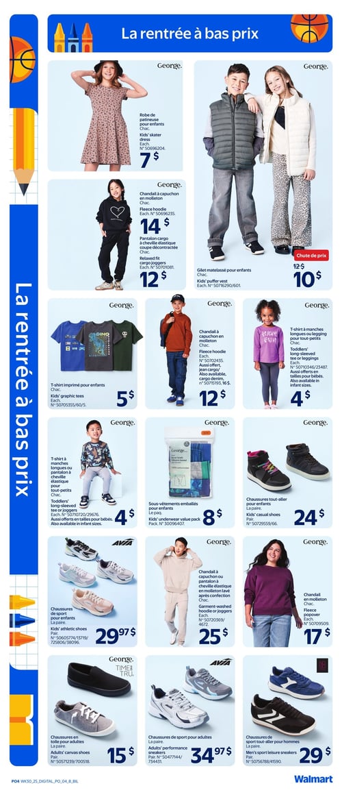 Circulaire Walmart - Rentrée des Classes - Page 4