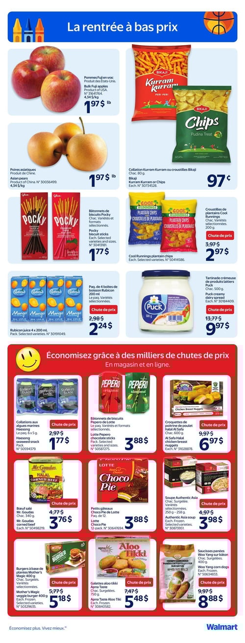 Circulaire Walmart - Rentrée des Classes - Page 10