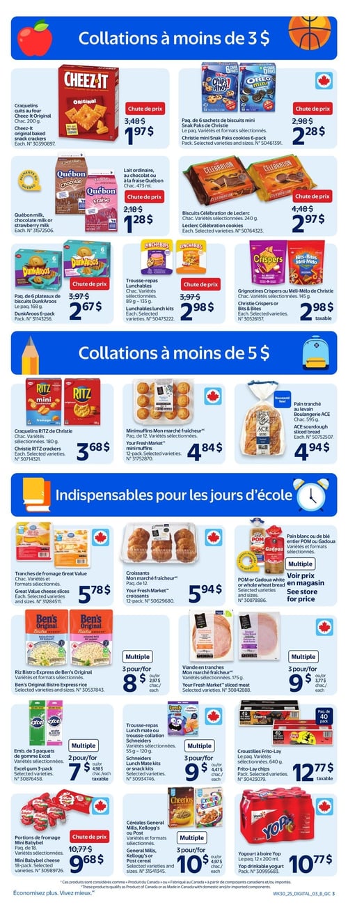 Circulaire Walmart - Rentrée des Classes - Page 12