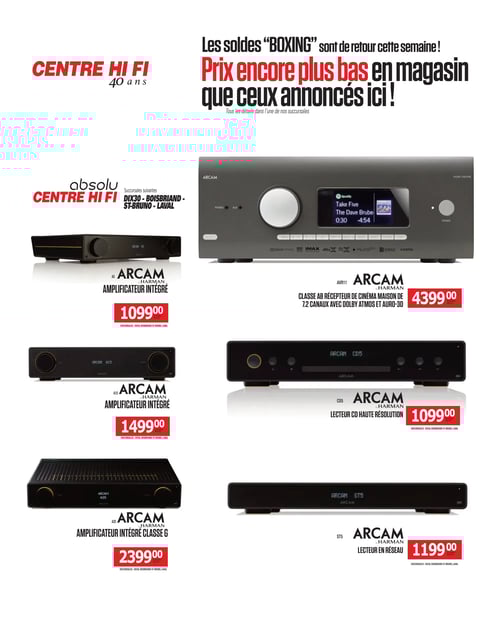 Circulaire Centre HI-FI - Page 38