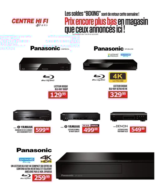 Circulaire Centre HI-FI - Page 40