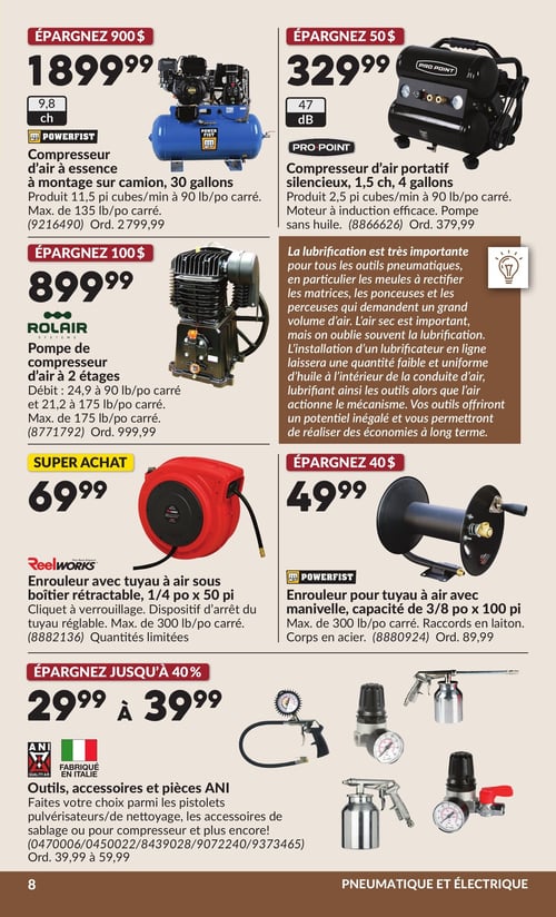 Circulaire Princess Auto - 2 Semaines de Soldes - Page 18