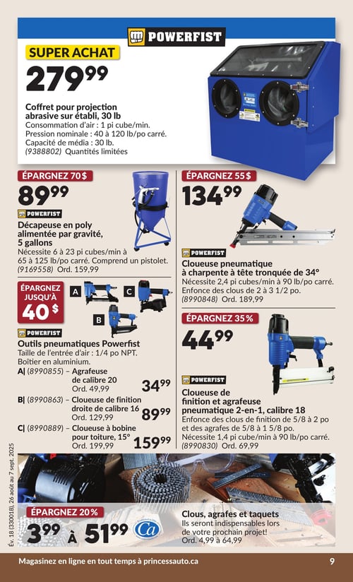 Circulaire Princess Auto - 2 Semaines de Soldes - Page 19