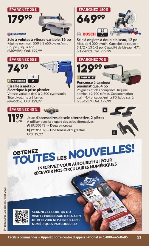 Circulaire Princess Auto - 2 Semaines de Soldes - Page 21