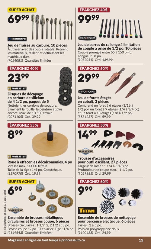 Circulaire Princess Auto - 2 Semaines de Soldes - Page 23
