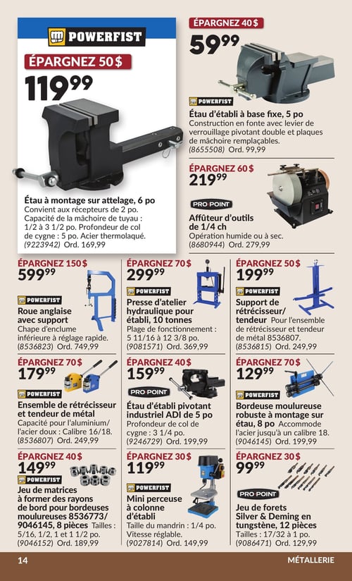 Circulaire Princess Auto - 2 Semaines de Soldes - Page 24