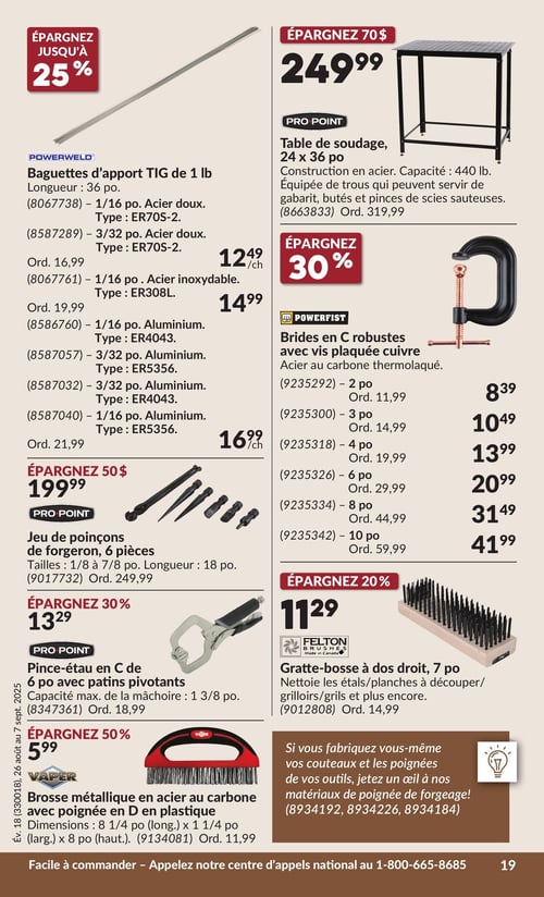 Circulaire Princess Auto - 2 Semaines de Soldes - Page 29