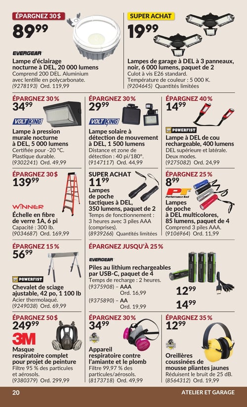 Circulaire Princess Auto - 2 Semaines de Soldes - Page 30