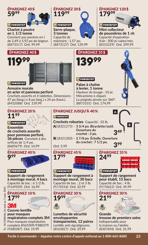 Circulaire Princess Auto - 2 Semaines de Soldes - Page 33