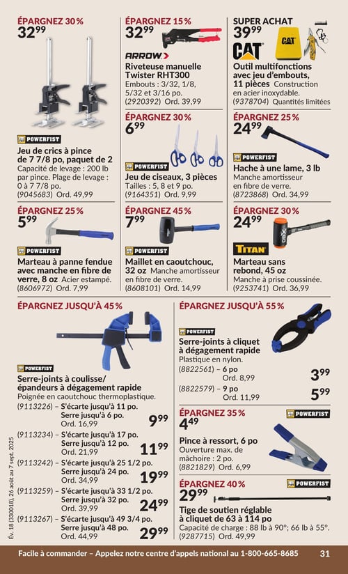Circulaire Princess Auto - 2 Semaines de Soldes - Page 41