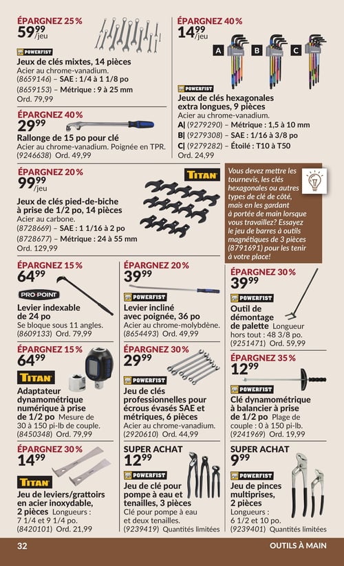 Circulaire Princess Auto - 2 Semaines de Soldes - Page 42