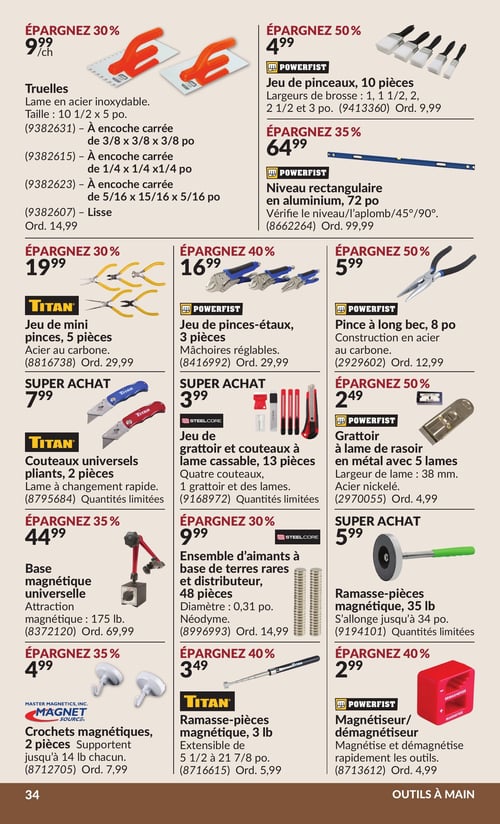 Circulaire Princess Auto - 2 Semaines de Soldes - Page 44