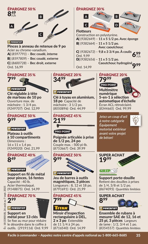 Circulaire Princess Auto - 2 Semaines de Soldes - Page 45